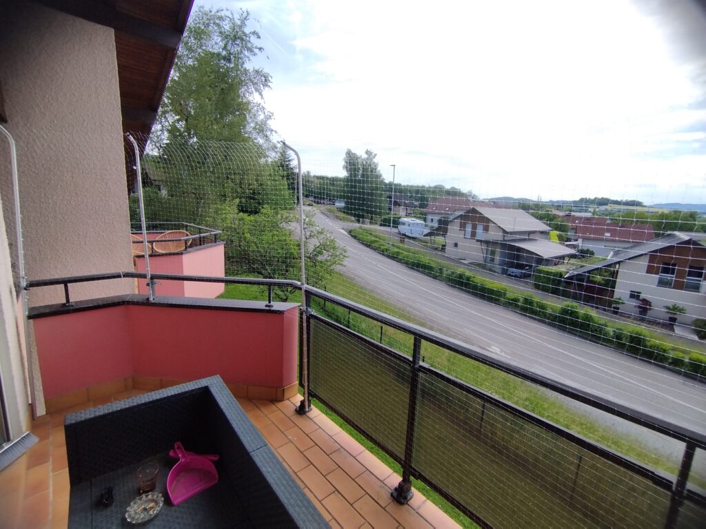 Filet anti chute sur balcon à Chambery