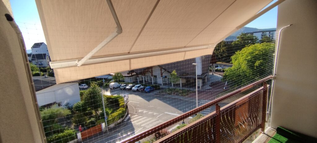 Filet protection balcon Seynod