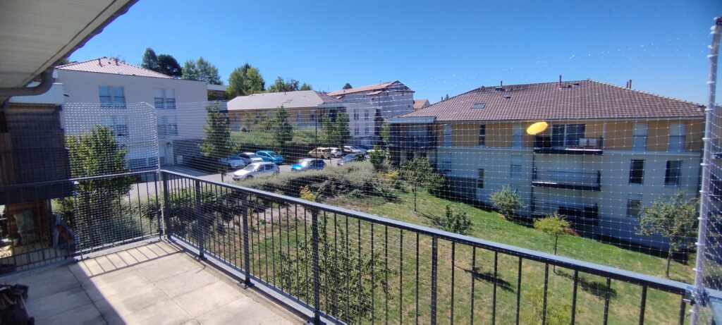 Filet protection balcon Cruseilles